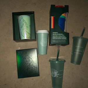 New Starbucks Mermaid Iridescent Tumbler